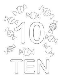 Number Coloring Pages Mr Printables Numbers Preschool Candy Coloring Pages Coloring Pages