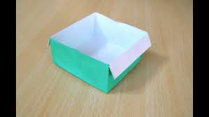 Check spelling or type a new query. Cara Membuat Kotak Origami Seni Melipat Kertas Youtube