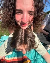 Day five crash out over accidentally cutting my bangs way too short and way  too uneven. Bowl cut season I guess. At least I'm silly and full of whimsy