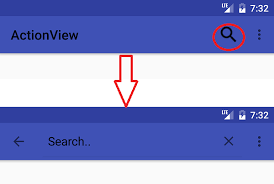 Tab bars are translucent, may have a background tint, maintain the same height in all screen orientations, and are hidden when a keyboard is displayed. How To Change Menu Searchview Widget Icon Color In Android By Danish Amjad Androidpub