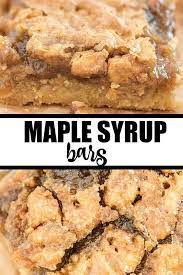 Maple Syrup Bars Recipe In 2021 Maple Syrup Recipes Maple Recipes Maple Bars Recipe