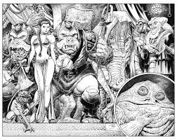 Return Of The Jedi By Art Adams Star Wars Art Star Wars Comics Comic Art
