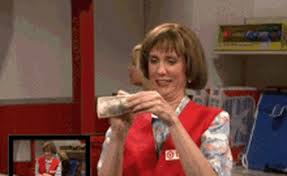 She is of norwegian (from her paternal grandfather), irish, english, and scottish descent. Awesome Gif Image Kristen Wiig Target Lady Gif