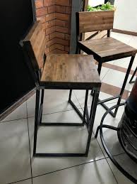 Height 13 40in 33 99cm Wood Metal Stool Etsy Metal Stool Wood Metal Stool Metal Bar Stools