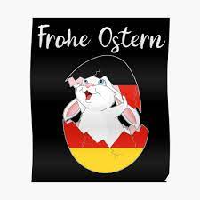 All orders are custom made and most ship worldwide within 24 hours. Frohe Ostern German Easter Bunny In Egg With Flag Of Germany Print Funny Easter Egg Hunt 2021 Kids Gift Greeting Card By Stella1 Redbubble