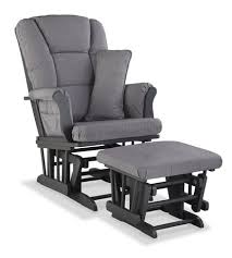 Storkcraft Premium Glider And Ottoman Gray Finish Gray Gray Swirl Glider And Ottoman Ottoman Set Accent Chairs For Sale