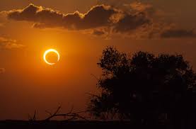 How to watch the annular solar eclipse thursday morning, june 10, marks the new moon, which will eclipse the sun in the u.s. A Sunrise Annular Solar Eclipse Sky Telescope Sky Telescope