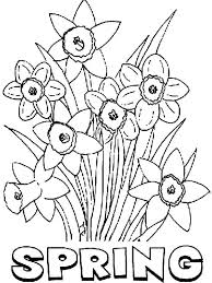 Grab your favorite crayons, markers or water colors and use the guides with each image to choose the right colors and make a nice picture. Free Spring Flowers Coloring Pages Download Everyone Dreams Of Spring Flowers During Winter Spring Coloring Pages Spring Coloring Sheets Free Coloring Pages