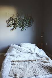 Relaxing Bedroom With Hanging Eucalyptus Home Bedroom Relaxing Bedroom Home