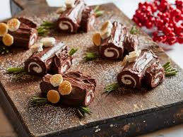 Miniature Yule Log Yodels Recipe Food Network Kitchen Food Network