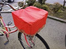 自転車カゴカバー の作り方 その他 その他 アトリエ 自転車 かご カバー 自転車 カゴ 自転車 カバー