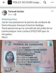 Que veut dire am sur le permis de conduire. Permis De Conduire Egare Retrouve People Media 2 0 Facebook