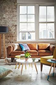 32 Interior Designs With Tan Leather Sofa Interiordesignshome Com Minimalist Living Room Decor Minimalist Living Room Living Room Sofa