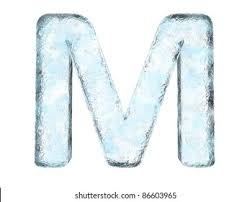 It is the direct or indirect ancestor of all modern european alphabets. Icing Alphabet Letter M High Definition Stock Illustration 86603965 Shutterstock