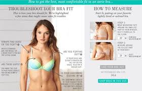 The Aerie Bra Fitting Guide Is Awesome Cuddles Chaos Bra Fitting Guide Aerie Bras Bra Fitting