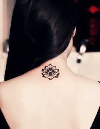43 Attractive Lotus Flower Tattoo Designs Tattoos For Guys Girl Neck Tattoos Back Of Neck Tattoo