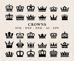 Download Clip Art Art Collectibles Crown Svg Queen Crown Svg King Crown Svg Cricut Silhouette Crown Clipart Princess Crown Svg Svg Eps Png Ai