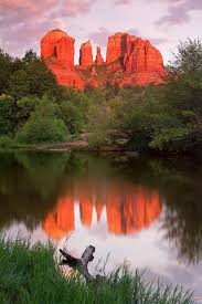 Cathedral Rocks Reflection Sedona Arizona Camping Experience Places To Visit Monument Valley