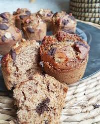 Muffins A La Noisette Sarrasin Et Chocolat Noir Sans Sucres Ni Matieres Grasses Ajoutes Sains Et Veg Avec Images Saines Gourmandises Recette Dessert Gateaux Et Desserts