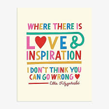 I've had some wonderful love affairs and some that didn't work out. Ella Fitzgerald Quote Art Print Paper Source