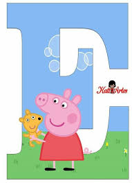 Letter E Peppa Peppa Pig Birthday Party Peppa Pig Peppa Pig Birthday