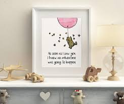 Thank a loved one, friend, or even a complete stranger for their kindness, generosity, gifts, or support with personalized thank you cards from shutterfly. Nursery Picture Gift Pink Balloon Unframed Christening Classic Winnie The Pooh Quote Print New Baby Birth Baby Shower Home Kitchen Home Garden Store Springcanyonwsd Com