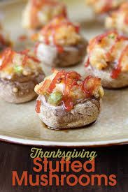 Bake until stuffing is golden brown on top, about 15 minutes. Thanksgiving Stuffed Mushrooms Southern Bite