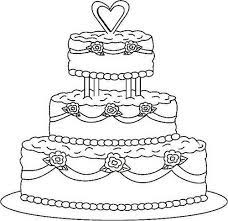 Coloring Free Printable Of Cakes 6 Of 20 Printable Icio Ru Knutselen Trouwen Juf Knutselen Trouwen Bruiloftsideeen