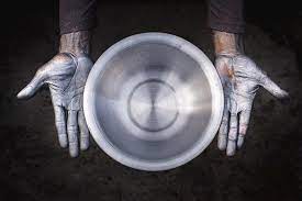 Hands In Toxic Aluminum Dust Pollution Photograph By Robert Pastryk