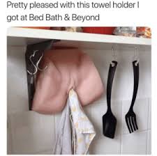The frontgate resort cotton bath towel was the softest and most comfortable plush towel we tried. Pretty Pleased With This Towel Holder I Got At Bed Bath Beyond Ocomecorectagain This Is Nice Dank Meme On Me Me