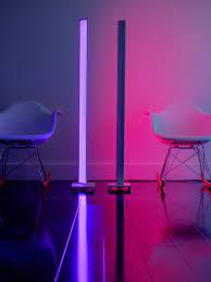 Koncept Tono White Led Floor Lamp Neon Room Neon Lights Bedroom Room Lights Decor