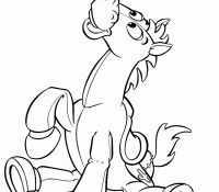 Download this running horse printable to entertain your child. Bullseye Coloring Pages Coloring Pages For Kids And Adults