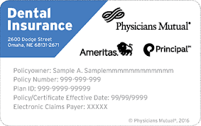 Policies are available through dental ppo's and hmo's as well as indemnity plans or supplemental plans. Physicians Mutual Dental Card Example Dental Insurance Plans Dental Insurance Dentist