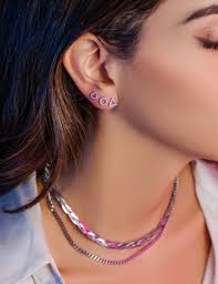 Ασημένιο Κολιέ Αλυσίδα Sara Silver