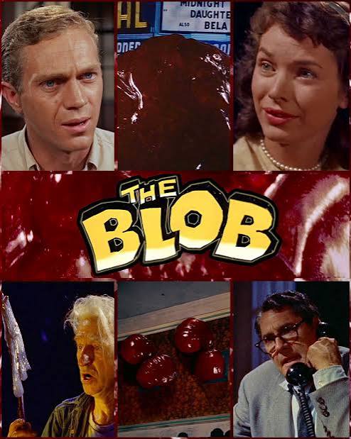 Was the original 'The Blob' shot in black and white?