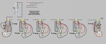 Two way light switch wiring. How To Turn A Pump On Or Off From Any Of 12 Switches Home Improvement Stack Exchange Light Switch Wiring 4 Way Switch Wiring Diagram Wire Switch