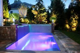 Colored Landscape Lighting Paulele Beach House