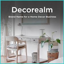 Example home décor company names using these related descriptive words 'the modern home décor. Names For A Home Decor Business Squadhelp