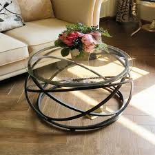 Its distinctive tabletop provides a stable and secure surface on which you can place your drinks, vases, fruit bowls, or ornaments. Nordic Coffee Table Creative Wrought Iron Tempered Glass Modern Living Room Fashion Sofa Side Round Coffee Table Fashion Coffee Tables Aliexpress