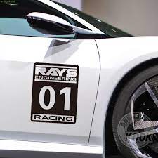 17 car truck van circle number 3 racing graphic door roof vinyl decal sticker. Race Number Side Door New Warning Car Stickers Glossy Vinyl Decal Sticker Shopee Malaysia