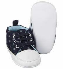 Scarpe Da Culla Neonati Baby Unisex Stelle Morbide Puro Cotone