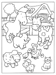 Daily tasks include feeding chickens, milking cows, riding a tractor to help plant, grow and harvest crops. Farm Coloring Pages Free Printable Farm Coloring Pages