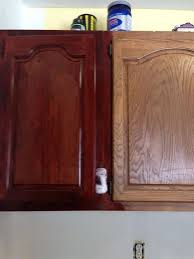 Side By Side Polyshades By Minwax Kitchen Remodel Kitchen Cabinets Minwax