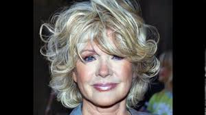 Hair from one side of the head is swept to the other side so that a voluminous look is created. Short Haircuts For Women Over 60 With Curly Hair Youtube