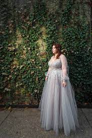 We offer trendy and traditional bridal gowns in plus sizes from 14w to 26w, with custom tailoring services available. You Ll Be Starry Eyed Over This 1920s Inspired Wedding Complete With Showstopping Gown Plus Wedding Dresses Silver Wedding Dress Wedding Dresses