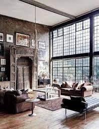 Take A Look At This Unique Industrial Style Home Office And Get Inspired Www Vintageindustrialstyle Com Vintageindust Minimalist Interior Design Design Home