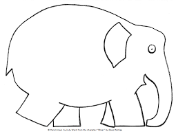 Image Elmer Mrs Ward S Land Of The Little Learners A Freebie 657x509 Png Elephant Template Art Activities Kids Art Projects