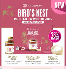 4,073 likes · 74 talking about this. Kinohimitsu Bird S Nest With Red Dates Wolfberries 6s