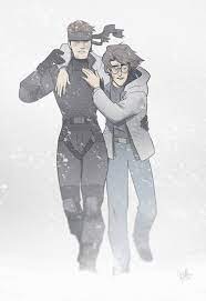 Solid Snake David Pliskin Otacon Hal Emmerich Metal Gear Solid 1 Snake Metal Gear Metal Gear Solid Metal Gear Series