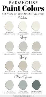 Best farmhouse paint colors for bedroom. The Best Farmhouse Paint Colors Micheala Diane Designs